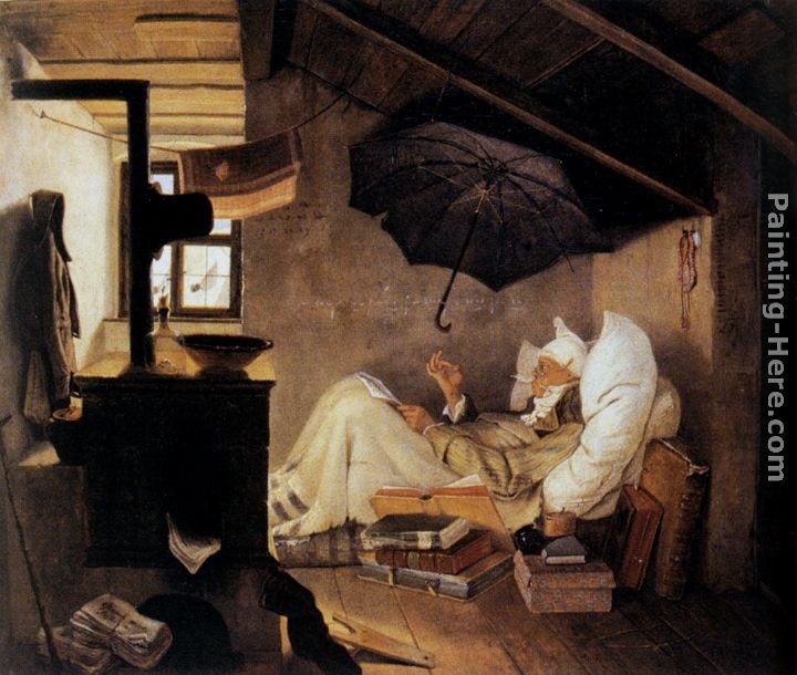 Carl Spitzweg The Poor Poet
